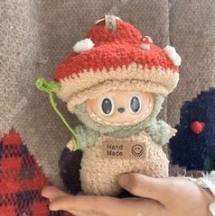 新品2点セット 獅子 labubuラブブぬいぐるみ服17cm着せ替え