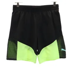 PUMA プーマ トレーニング ショートパンツ L ブラック メンズ 古着