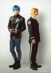 [중고] 생사진(남성) 오카야마 하루미(니노)·카와모토 나리(오울)/Blu-ray & DVD[무대[ACCA13구 감찰과]] 회장 한정 특전
