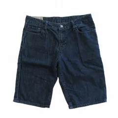 POLO RALPH LAUREN ポロラルフローレン デニムショートパンツ ジーンズ インディゴブルー サイズ18 170 ボーイズ 【中古】