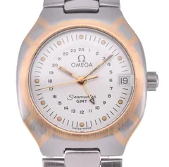 オメガ OMEGA シーマスター ポラリス GMT SS/K18 クォーツ メンズ良品 Q#124478のサムネイル