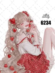 original sticker no.6234 // 人物ステッカー オリジナルステッカー オリジナル人物ステッカー ステッカー 装飾ステッカー cotton melody