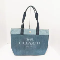 商品の状態★817 コーチ　COACH デニムトートバッグ