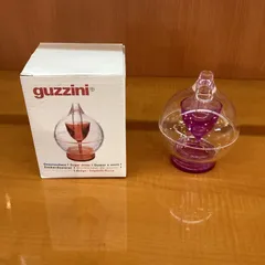 guzzini シュガーディスペンサー　イタリア製　未使用　美品