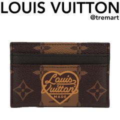 Louis Vuitton ルイヴィトン LVスクエアード ポルトカルトダブル M81006
