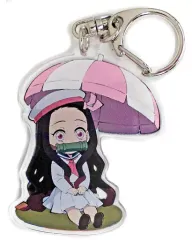 【中古】雑貨 竈門禰豆子 「ラグーナテンボス×鬼滅の刃 追憶の試練 炭治郎の旅路 アクリルキーホルダー」