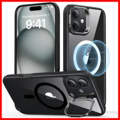 【大人気】iPhone16 ケース対応 傷防止背面 iPhone16用スマホケース アイフォン16 隠れスタンド ケース ケース 耐衝撃 いphone16 耐黄変 米軍MIL規格の保護 ケース対応 カメラコントロール Classicシリーズ 16 iPhone