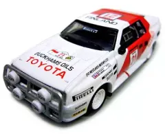 【中古】ミニカー 1/64 トヨタ セリカ TWINCAM ターボ 1985 サファリ 「ラリーカーコレクション SS.12 トヨタ」