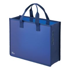 新品 リヒトラブ ミーティング モバイル ストレージバッグ A4 インディゴブルー SOERU A8800-11