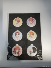 TS-00259 五等分の花嫁 彼女と交わす五つの約束 スペシャルボックス特典 缶バッジ6種セット