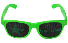 【中古】アクセサリー(非金属) THE SECOND from EXILE THE SURVIVAL×nunettes ファッショングラス(サングラス/グリーン) EXILE TRIBE PERFECT YEAR 2014 THE SURVIVAL IN SA