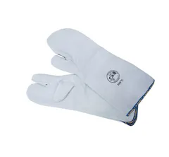 ★新品　Brickman 45cm 牛革製3フィンガー 耐熱ミトン 300℃ 902/25