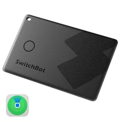 【4役を1枚に】SwitchBot スマートトラッカー カード Appleの「探す」に対応 紛失防止タグ スイッチボット 超薄型 IP67防水 小型 軽量 スマートタグ 忘れ物防止 タグ ロックシリーズのカードキーに対応 誕生日 プレゼント 1