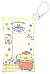 【中古】収納・携帯用アイテム 3.ポムポムプリン マルチクリアケースSサイズ 「PEKO×サンリオキャラクターズ」