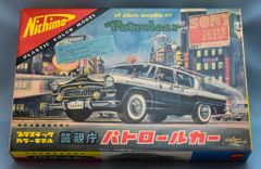 昭和名作 ニチモ 1/24 警視庁パトロールカー 当時物 外箱付. Ln502