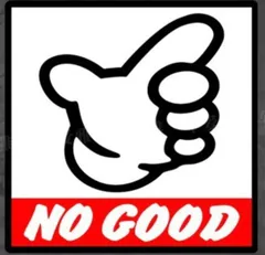 NO GOOD ノーグッドレーシング JDM 10cm×10cm