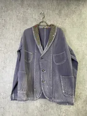 KAPITAL 平田和宏 デニムワーク 骨刺繍 ビッグシルエットジャケット KAPITAL 平田和宏 デニムワーク 骨刺繍 ビッグシルエットジャケット