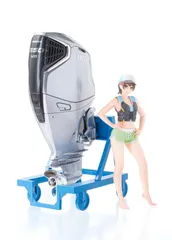 いいねで★新品★　ミツワ モデル　マーキュリー　船外機箱なし（動作確認済） 新品 ラスト1個 ❗️ミツワ マーキュリー 船外機 Bタイプ 専用