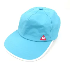 ルコックスポルティフ キャップ メッシュ ベルクロ スポーツウエア 帽子 ブランド メンズ ブルー le coq sportif 【中古】のサムネイル