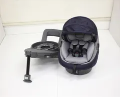 美品 THE S Air ISOFIX エッグショック ZB-690 カヴァリエーレブルスクーロ コンビ製チャイルドシート ISOFIX固定 新生児OK クリーニング済み C4825001