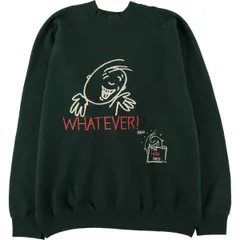 古着 プリントスウェットシャツ トレーナー メンズL相当/eaa577175