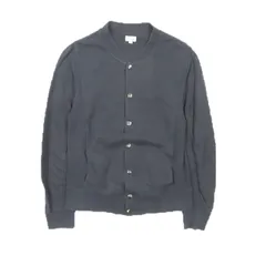 美品 メンズ ポールスミス シルクカーディガン グレー 光沢 送料無料】長袖カーディガン | Paul Smith (Men)/ポール・スミス