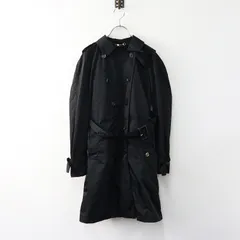 【値下げ】Archive 2012 GUCCI 309629 グッチ フリーダ期 ダブルブレスト ナイロントレンチコート 36 ブラック【2400014387711】のサムネイル