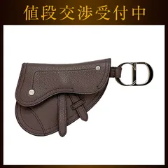 クリスチャン ディオール サドル ポーチ f-21512 パープル 美品
