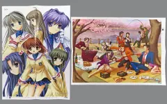 CLANNAD-クラナド- フレームポスター Amazon.co.jp: Clannadポスターアニメポスター部屋美学ポスター