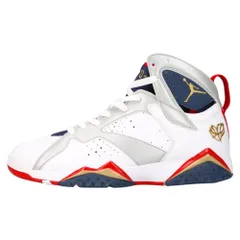 NIKE (ナイキ) 【観賞用】AIR JORDAN 7 RETRO FOR THE LOVE OF THE GAME OLYMPIC エアジョーダン7ハイカットスニーカー オリンピック ホワイト US8.5 304775-103