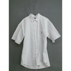 ◇ KANGOL カンゴール ワンポイント 半袖 シャツ サイズM ホワイト ブラック メンズ  【中古】 【1205300000746】