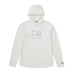 新品未使用】DAIWA ダイワ フーディーゲームシャツ ボトムホワイト L