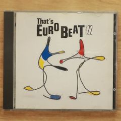 That's EUROBEAT VOL.22 ザッツ・ユーロビート☆希少廃盤☆ - メルカリ