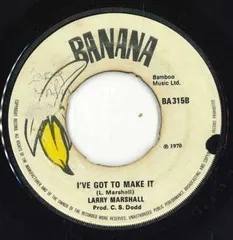 英7” Jackie Mittoo / Larry Marshall Holy Version / Ive Got To Make It BA315 Banana /00050のサムネイル