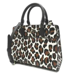 【新品】ケイトスペード バッグ ショルダーバッグ kate spade NEW YORK MADISON スポッテッドレオパード スモール サッチェル 2WAY 斜め掛け KI363 250 (クリームマルチ) レディース 送料無料