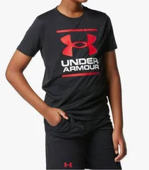 アンダーアーマー・ジュニア41テック　Tシャツ/ハーフパンツセットYXL