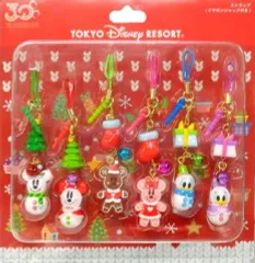 【中古】ストラップ(キャラクター) ミッキー＆ミニー＆デイジー＆ドナルド ストラップ6個セット(イヤホンジャック付き) 「東京ディズニーリゾート30周年“ザ・ハピネス・イヤー”」 東京ディズニーリゾート限定