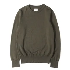 visvim ビズビム ニット カーキ サイズ:2 クルーネック ウールニット セーター (Crew Neck Sweater FR) | トップス プルオーバー | フランス製【メンズ】【中古】のサムネイル