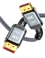 【特価商品】Snowkids 8K DisplayPort ケーブル 1.4 1m 240Hz対応 ディスプレイポート ケーブル DP 1.4 8K@60Hz 4K@144Hz 32.4Gbps HDR HDCP2.2 DP ケーブル 1.4 規格