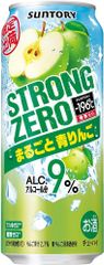 サントリー-196℃ ストロングゼロ まるごと青りんご [ チューハイ 500ml×24本 ]【激安在庫処分!! 離島、沖縄配送対応不可】 ;J-(00002248-24PS);
