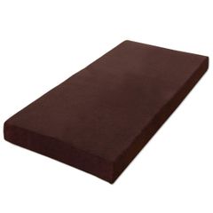 シングル 厚み8cm マットレス 低反発 体圧分散 洗えるカバー付き タンスのゲン ブラウン 13810004(85480)
