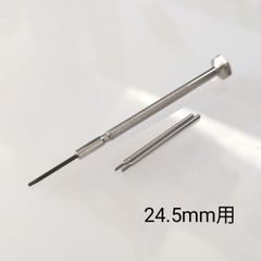 24.5mm用 ラグピン スクリュー ねじ 棒 ベルト固定 腕時計 修理交換 社外品 ネジ 【対応】カルティエ サントス100 XL ラグ幅24.5mm Cartier