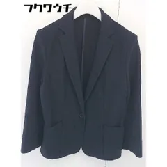◇ COMME CA ISM コムサイズム 1B 長袖 テーラードジャケット サイズ9 ネイビー レディース  【中古】 【1108190005504】