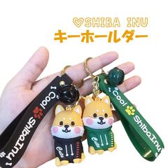 キーホルダー 柴犬 キーリング キーチェーン イヌ 犬 バッグチャーム かわいい パーカー 鍵 車 ギフト プレゼント k1115