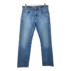 Levi's リーバイス 505 デニムパンツ ブルー(メンズ W34 L30)中古 古着 U8473
