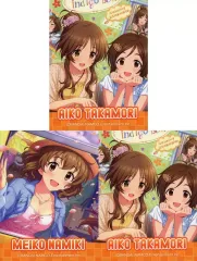 【中古】バッジ・ピンズ パッション スクエアバッジ3個セット 「アイドルマスター シンデレラガールズ×ローソン」 Loppi・HMV＆BOOKS online限定