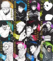 【中古】キャラカード C.死滅回游 「芥見下々 呪術廻戦展 箔押しクリアカードコレクション12枚セット」