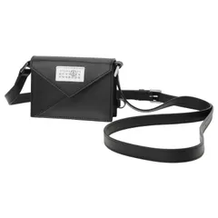 エムエムシックス メゾンマルジェラ MM6 SB6ZI0006 P5546 T8013 ジャパニーズ 6 クロスボディバッグ ミニ ブラック レディース ユニセックス Japanese 6 Numeric Signature Logo