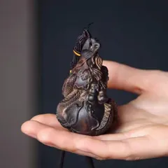 瓢箪 手提げペンダント ひょうたん 縁起物 家内安全 車 カー用品 風水グッズ 縁起物 贈り物  財運 金運 運気 風水 開運 健康運 出世運 家庭運 ペンダントトップ