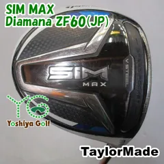 SIM MAX 3w ディアマナzf60s 純正カスタム Diamana ZF 60 S テーラーメイド 3W
